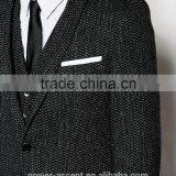 Men's Top Quality New Look Grey Wool Suit Jacket thumbnail-3