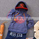 S15269A Boy Fashion Warm Hoodies Boys Sweatshirts Children Winter Hoody thumbnail-2