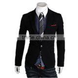 Latest New Design Casual Style One Button Slim Men Blazer thumbnail-3