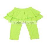 New Fashion Spring Fall Solid Leggings Baby Girl Skirt Long Pants Wholesale Children's Boutique Clothing thumbnail-2