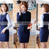 Custom Fashionable White Blouse Office Dress European Women's Suit thumbnail-6