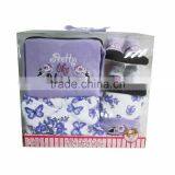 Baby Girls Dresses 5pcs Gift Set 100% Cotton Baby Cloth Romper Dress thumbnail-2