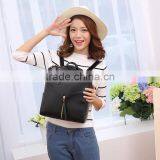 Leisure Women Bagpack Rivet School Bag PU Travle Bagpack thumbnail-5