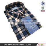 2016 High Quality Custom Men Big Check Flannel Shirt , Men Plaid Casual Shirt thumbnail-2