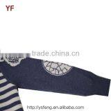 2016 New Design Boy's Stripes Jacquard Cardigan Sweater thumbnail-5