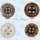 Brass Button Alloy Button thumbnail-1