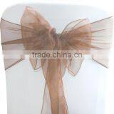 Factory Supply 18x 275cm ORGANZA SASHES CHAIR COVER BOW SASH WIDER SASHES FOR A FULLER BOW thumbnail-4