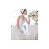 S1260 New Fashion Spaghetti Strap Backless Wedding Dress Swarovski thumbnail-2