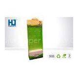 Full - Color Printing Corrugated Cardboard Hook Displays For Hanging Goods Socks