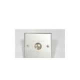 Aluminum Alloy Silver Door Exit Button / Door Release Button for access control system