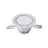Cold White Small 10W Led Downlights / Bathroom Ceiling Downlights 120 Degree