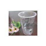 Plastic Disposable Smoothie Cups With Eco Friendly 480ml 16oz