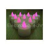 Customised Color Changing Home Decor LED Flickering Candle / Tealight Candles