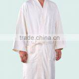 Velour White Luxury Hotel Bathrobe