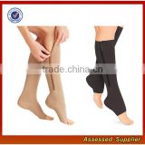 High Quality Graduated Sports Running Zipper Compression Stocking Socks 20-30 mmhg for Men Women for Nurses Medical Socks JH49