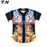 Baseball Bottons Shirt,mesh Baseball Jersey,custom Baseball Shirt thumbnail-2