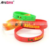 Promotional cheap customized wristband silicone bracelets