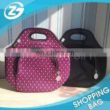 Zipper Thermal Neoprene Lunch Bags Cooler Box Insulation Tote Bag for Kid Insulated Picnic Women Handbag thumbnail-3