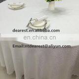 Wedding Hotel Round Jacquard Table Cloth