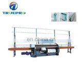 45 degree Glass straight line edging machine with 9 motors