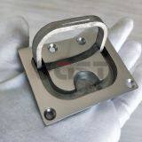 Marine Accessories Yacht Supply Ships Boat Hardware 316 Stainless Steel Flush Lifting Handle Turning Lock Lift Handle thumbnail-5