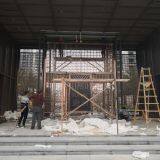 For Restaurant / Lobby Aluminum Window Grill Aluminum Windows With Grill thumbnail-3