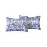 Printed Chinese Brake Herb 100%polyester Microfiber Fabric Quilted Bedspread Bedding Set thumbnail-5