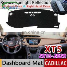 for Cadillac XT5 2016 2017 2018 2019 2020 Anti-Slip Mat Dashboard Cover Pad Sunshade Dashmat Protect Carpet Anti-UV Accessories