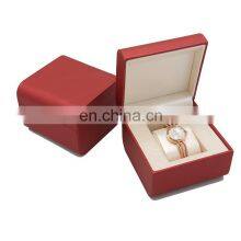Custom Logo Modern Luxury Single Wrist Watch Box pu Leather Watch Box thumbnail-1
