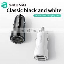 Sikenai Charger Dual USB Output 2 Port LED Night Light Fast USB Car Charger Adapter thumbnail-5