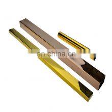 201/304/316 golden stainless steel pipe/gold tube .High Quality Low Price.colored Stainless Steel square/rectangular/round tube