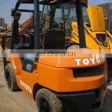 Toyota FD50 forklift for sale,Used 5ton forklift in Shanghai China