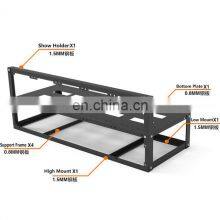Factory Hot Sale Factory Wholesales 8 Gpu Steel Open Air Shell Case Rig Rack Graphics Card Rig Frame thumbnail-4