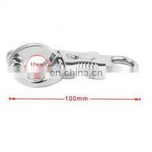 Heavy Duty Strong Zinc Plated Metal Hook Panic Snap Hook thumbnail-3