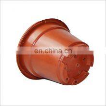 2021 Home & Garden Wholesale Pot Planters Large Sale Balcony Big Outdoor Mold Stackable Nursery Capacity Red Plastic Flower Pots thumbnail-2