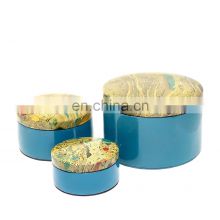 High Quality Set of 3 Unique Luxury Painted Lacquer Box Round Pillars Hot Sale in Bulk Best Price Wholesale Vietnam Supplier