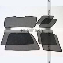 2PSC Magnetic Triangular Side Car Sunshade for Customized Mesh Car Sunscreen Cassette Car Window Shade