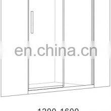 Hot Selling Good Quality Classic Design Cheap Bathroom Tempered Glass Door Shower Enclosure thumbnail-4