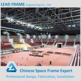Wind Resistant Shapely Steel Structure Frame Roof for Tennis Court thumbnail-3