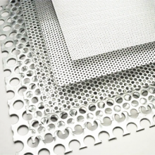 Round Hole 1mm 2mm 3mm Stainless Steel Perforated Metal Punching Mesh Screen For Decoration thumbnail-1