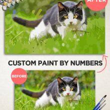 Pet Paint by Numbers Custom Paint By Number thumbnail-2
