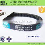 Rubber Raw Edge Cogged Narrow Auto V-belt thumbnail-1