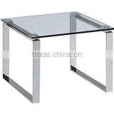 Glass and Stainless Steel Coffee Table(CF-3007-2) thumbnail-1