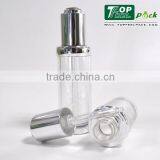 Round Shape PETG Lotion Bottle With Press Down Dropper Button ,20ml ,30ml thumbnail-3