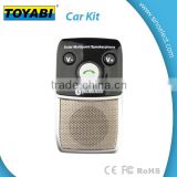 Solar Power chargeable TOYABI Bluetooth 4.1 Car Kit Hands-Free Wireless Talking Music Streaming