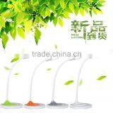 LED Table Lamp JK-852-W Adjustable USB Rechargeable Touch Sensor LED Desk Table Lamp Flexible Reading Light