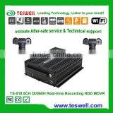 8ch 960h Mobile DVR H.264 Dvr With RoHS CE FCC
