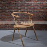 High quality solid wood dining chairs with arms modern dining room furniture