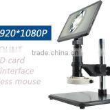 ZX-DT(01LCD) High Quality Video Microscope Theory and Trinocular Drawtube LCD Microscope Camera 11.6 Inches With C-mount thumbnail-2