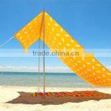 Beach Sun Shade, Beach Shade With 3 Adjustable Positions